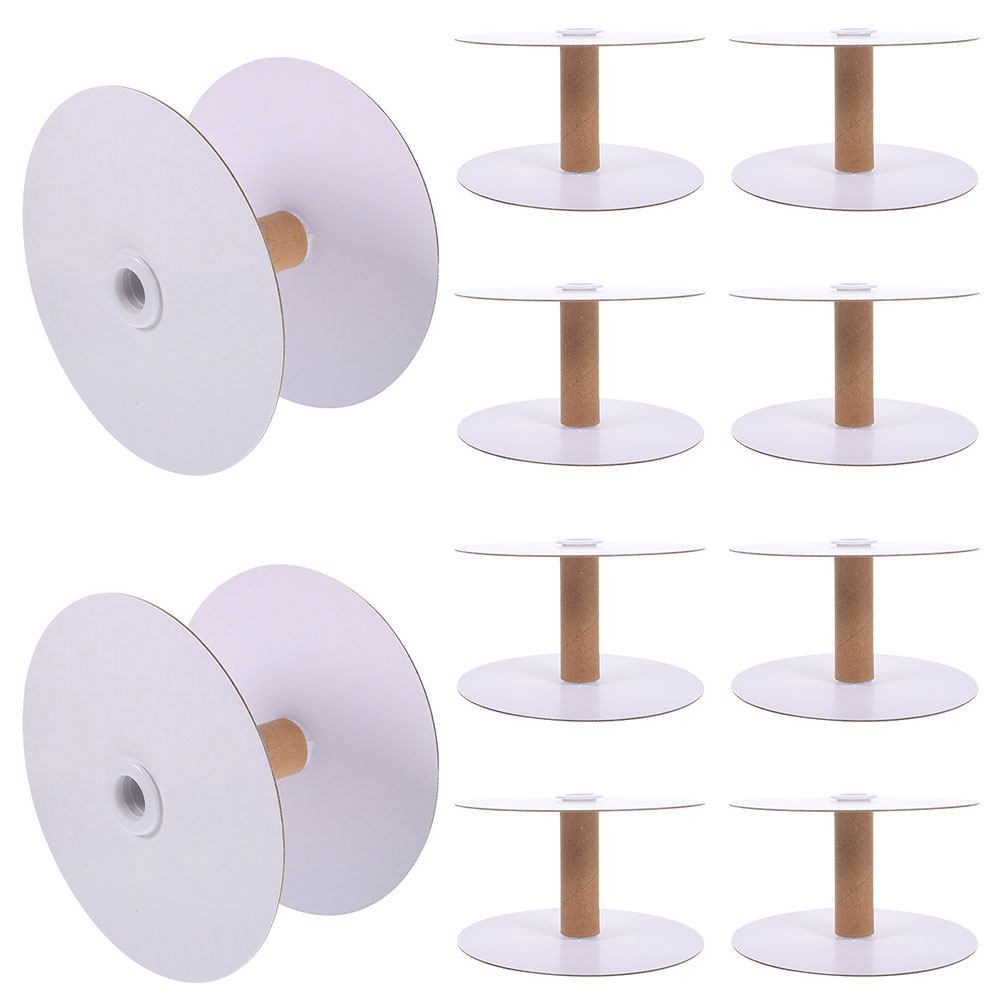 Embroidery Yarn - 12 Stück Papier-Spulen zur Drahtaufbewahrung, abnehmbare