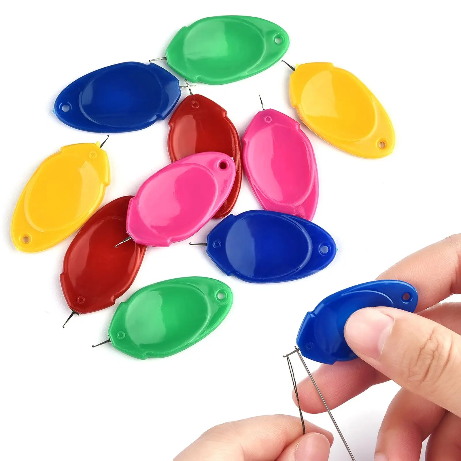 Embroidery Converter - 10 stücke Nadel Einfädler Ältere Guide