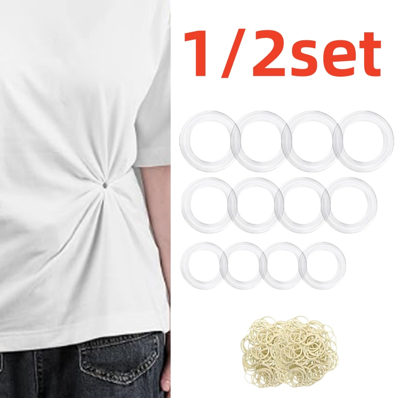 Embroidery Knot - Modische runde Kunststoff-Clip-Schnalle für Schal, T-Shirt,