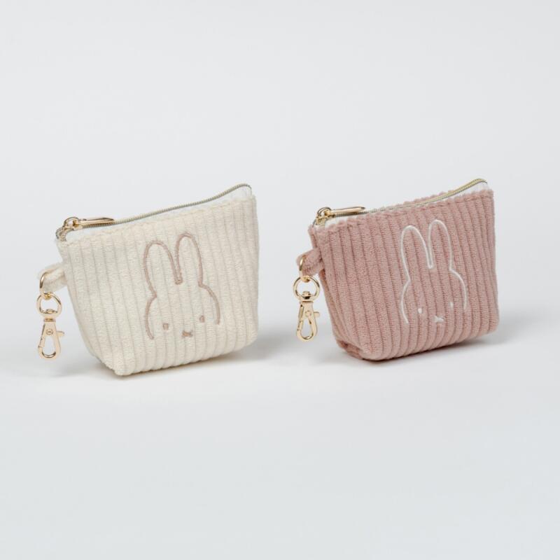 Embroidery Rabbit - Cartoon Miffy Kaninchen Cord-Stickerei Münzbörse Geldbeutel