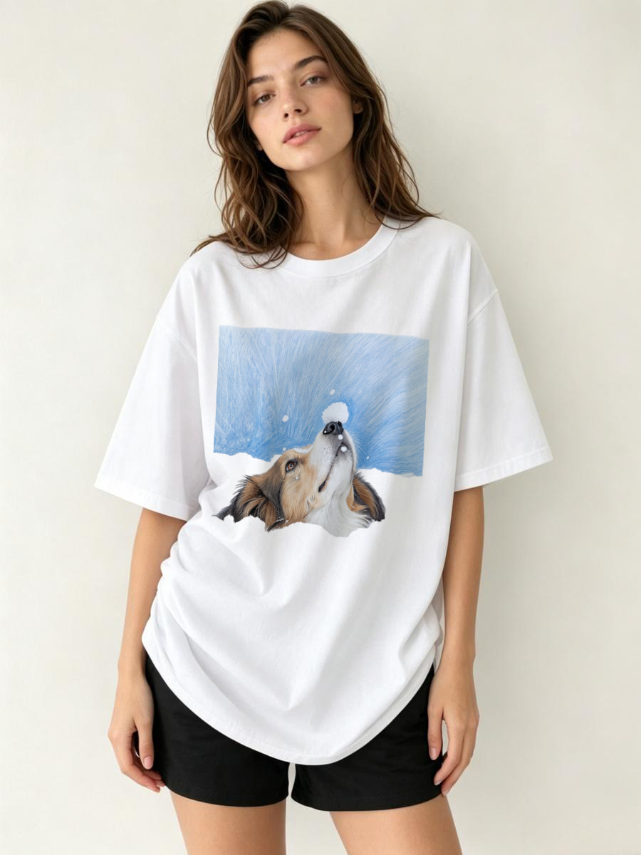 Embroidery Moisturizer - T-Shirts für den Bürobedarf mit feiner