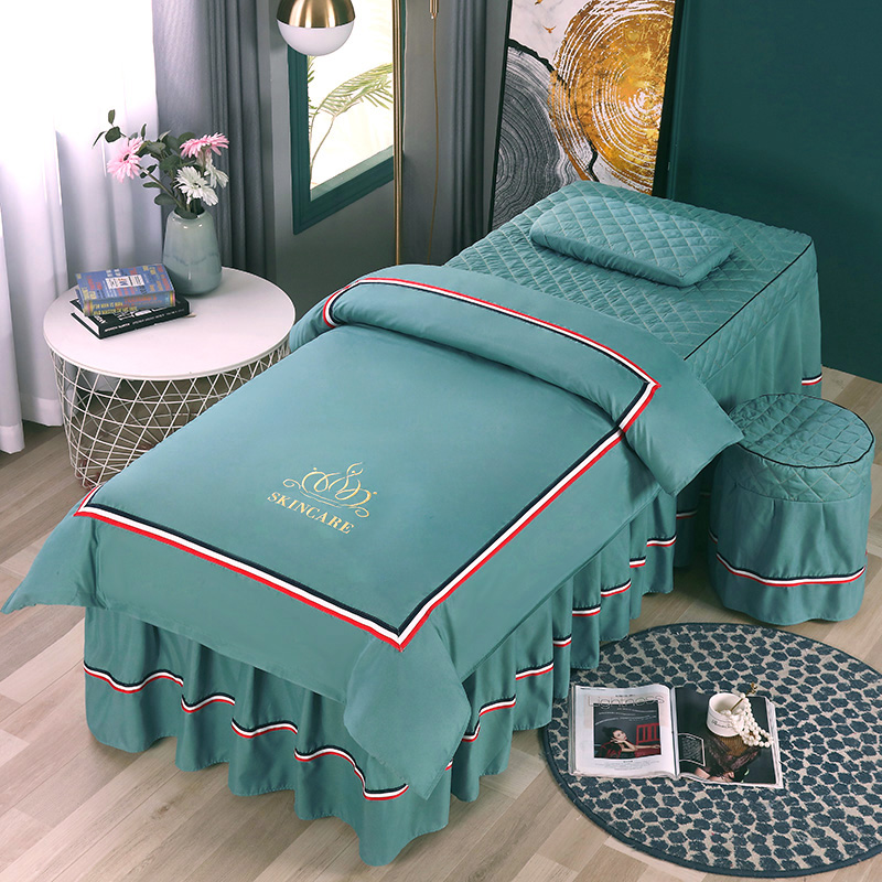 Embroidery Quilt Cover - Xuancai 4 stücke Bettwäsche setzt Schönheits