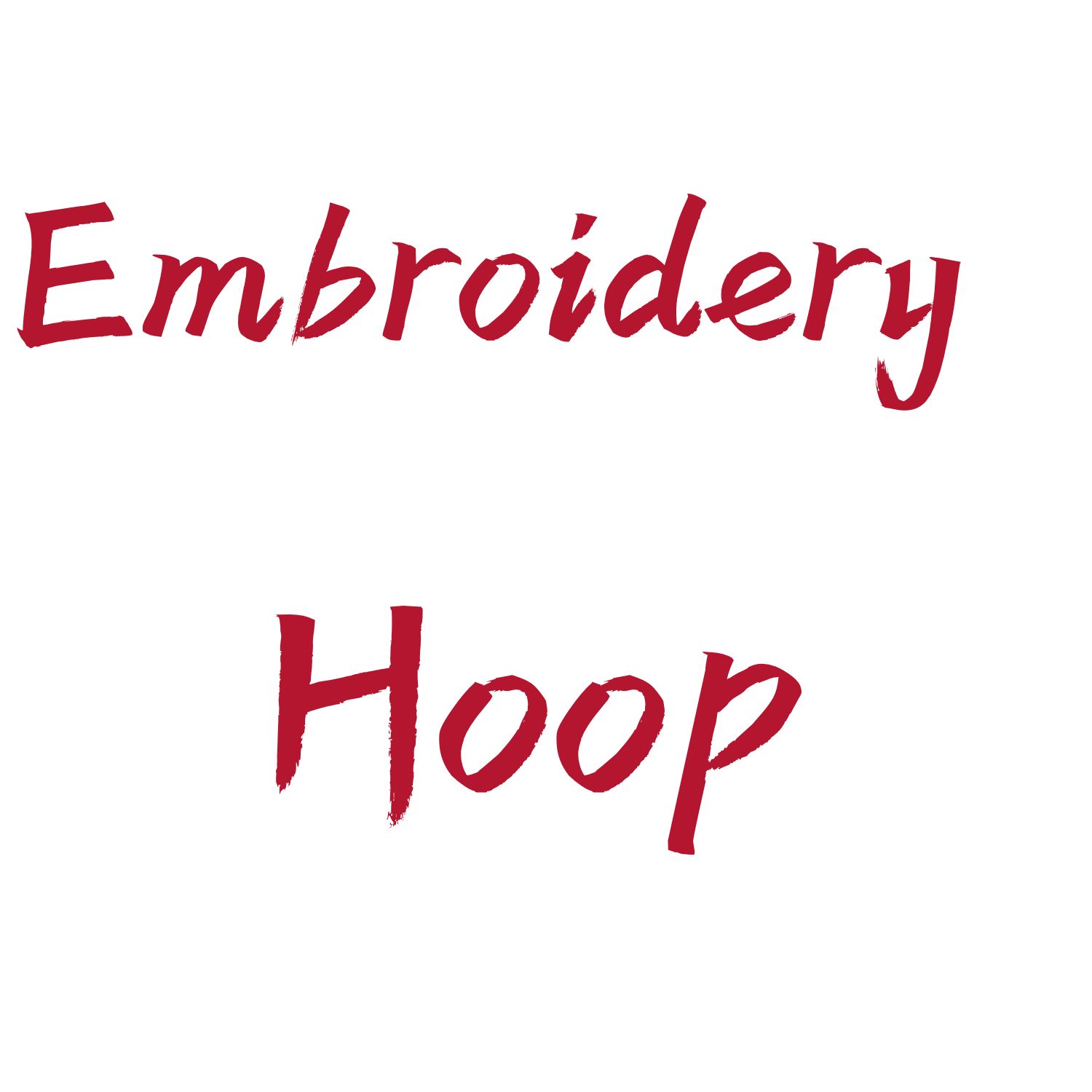Embroidery Hoop Plastic - Rahmen für Stickrahmen aus Kunststoff