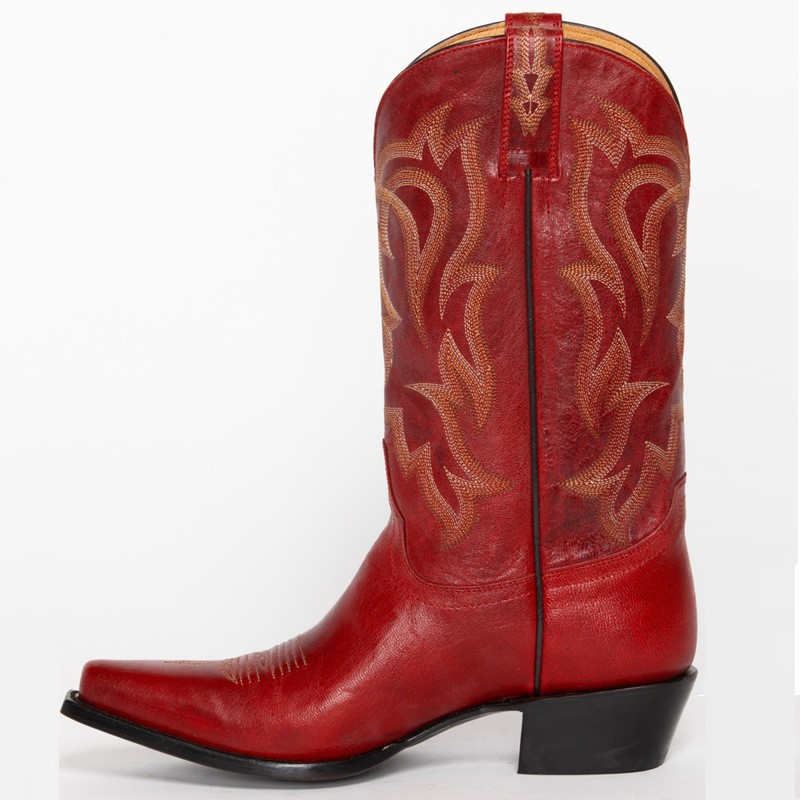 Embroidery On Leather - Neue bestickte Damenstiefel für Herbst und