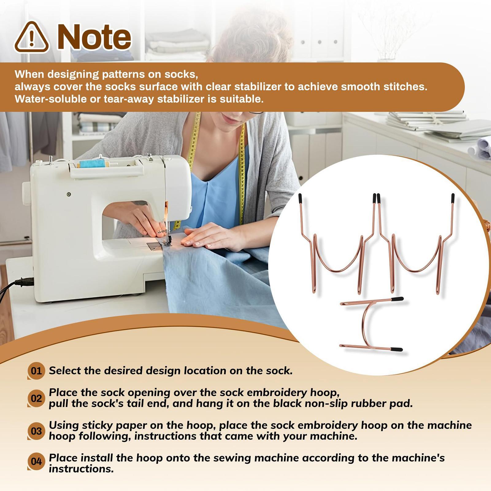 Embroidery Converter - Kleiner Stickrahmen, tragbar, einfach zu bedienen,