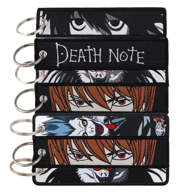 Embroidery Charm - 1 Stück Coole Dunkle Mysteriöse Anime-Porträt-Stickerei