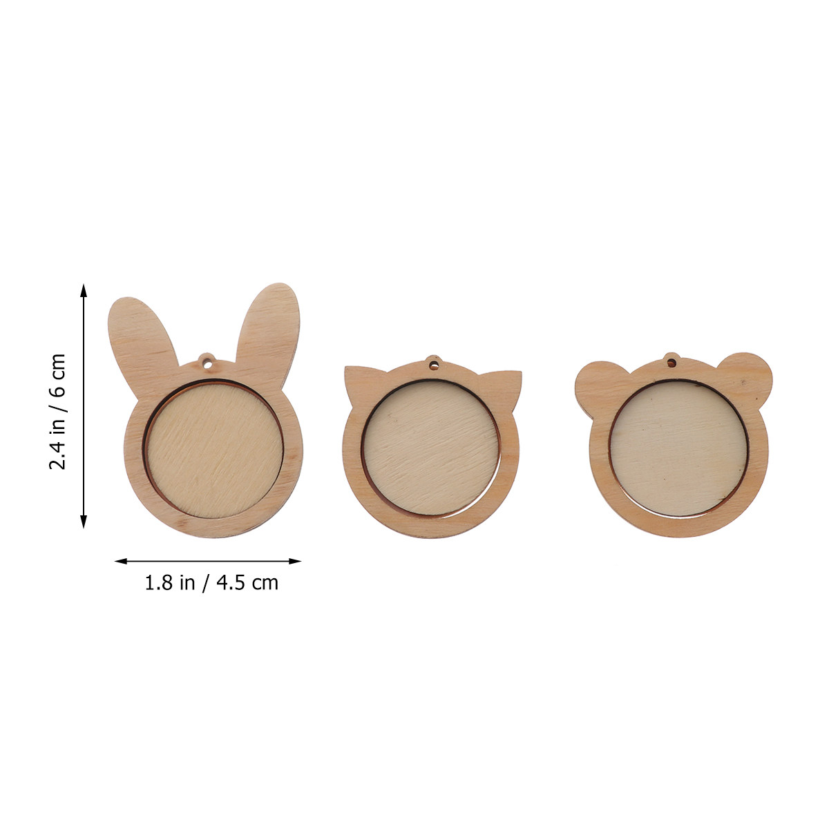 3-teiliges Mini-Holz-Stickrahm – Embroidery Hoop Plastic Bewertung und Preis