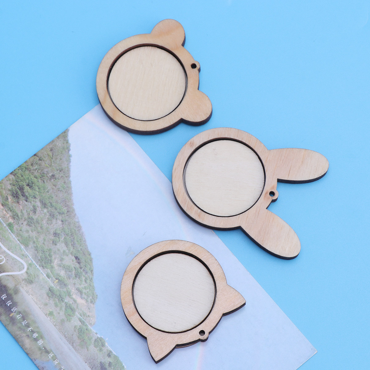 3-teiliges Mini-Holz-Stickrahm – Embroidery Hoop Plastic Bewertung und Preis