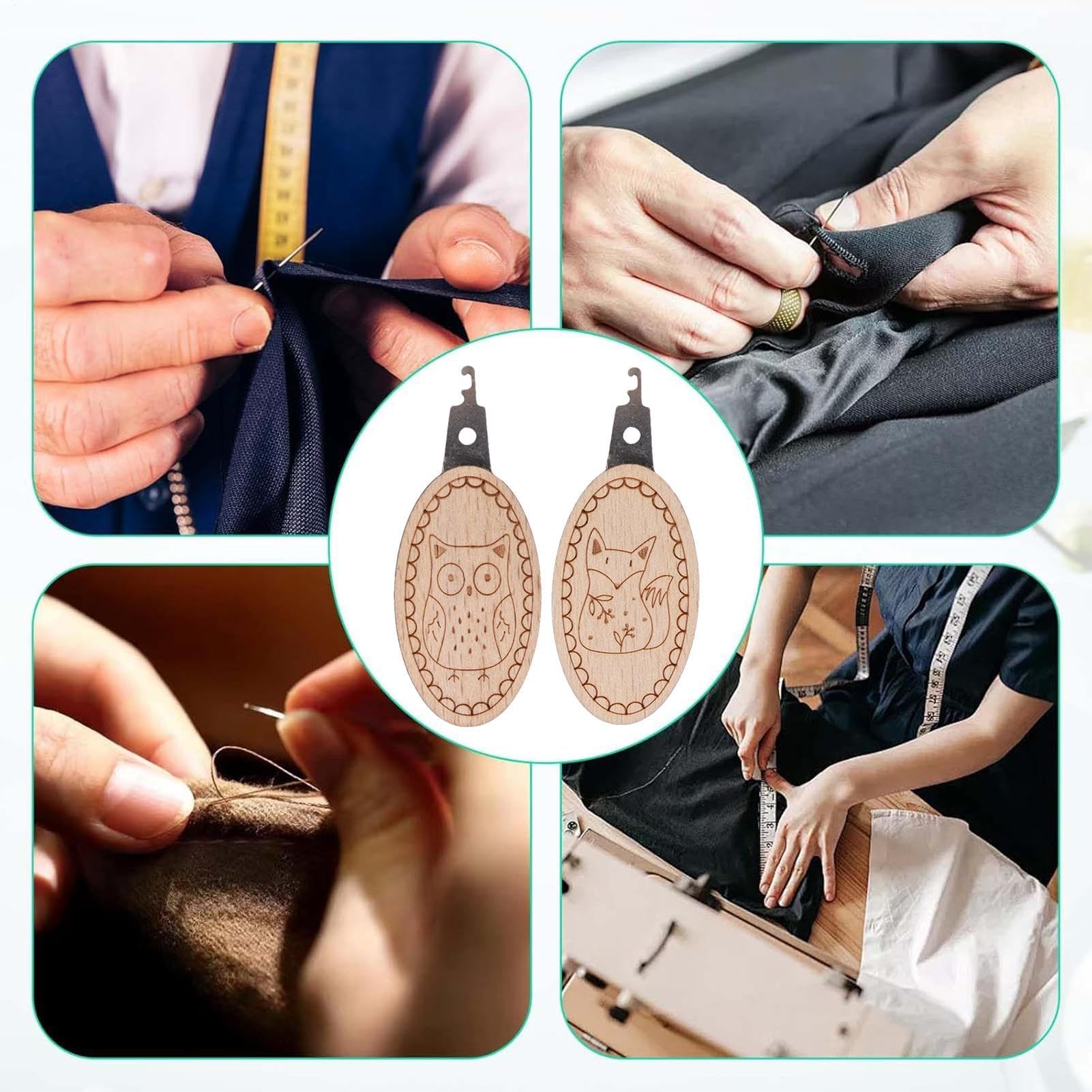 2 Stück/Set Nadeleinfädler, ei – Embroidery Converter Bewertung und Preis