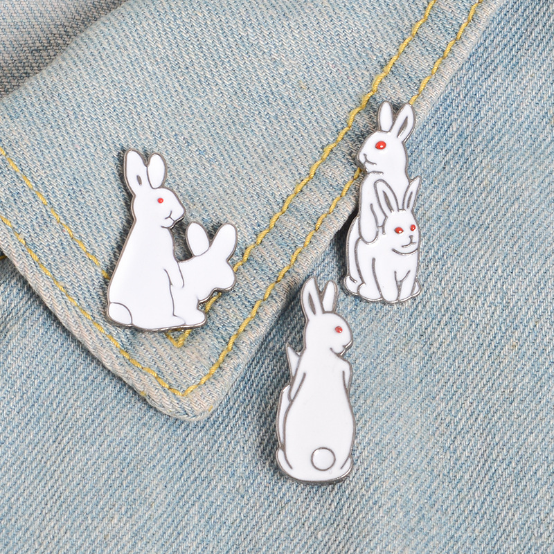 Brosche Pins Cartoon Tiere Has – Embroidery Rabbit Bewertung und Preis