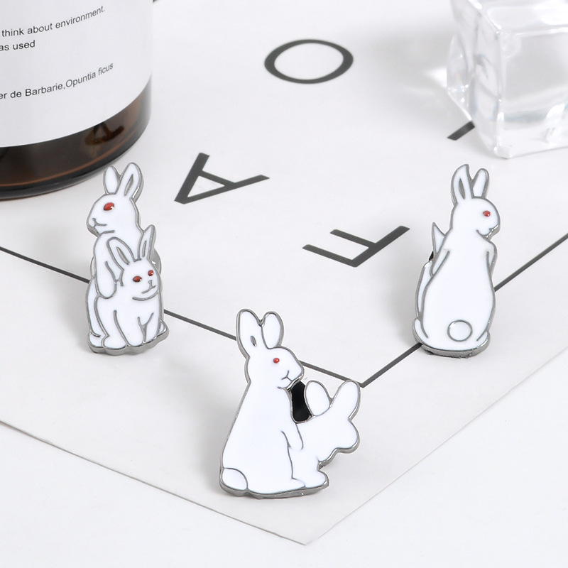 Brosche Pins Cartoon Tiere Has – Embroidery Rabbit Bewertung und Preis