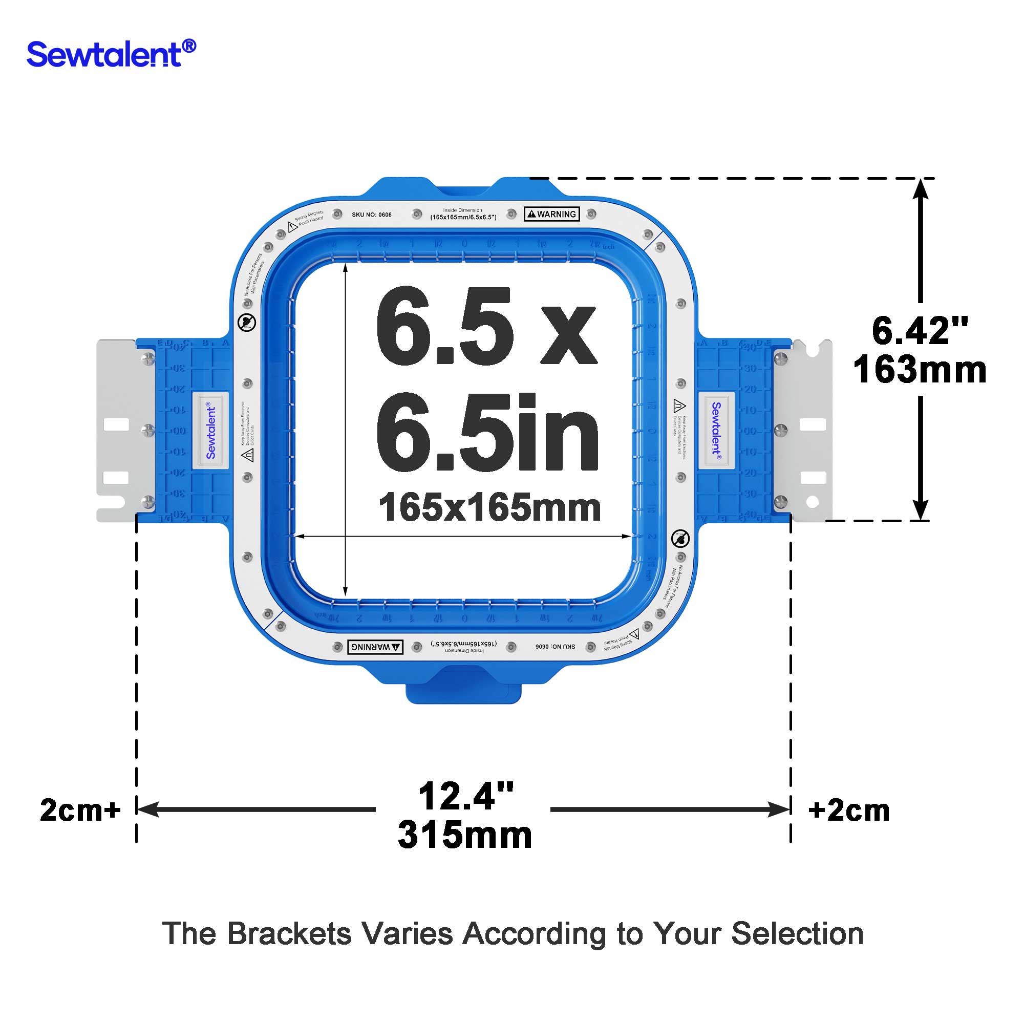 Sewpassion-Magnetische Stickra – Embroidery Hoop Plastic Bewertung und Preis