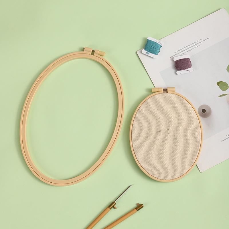 Nachahmung Bambus Kunststoff o – Embroidery Hoop Plastic Bewertung und Preis