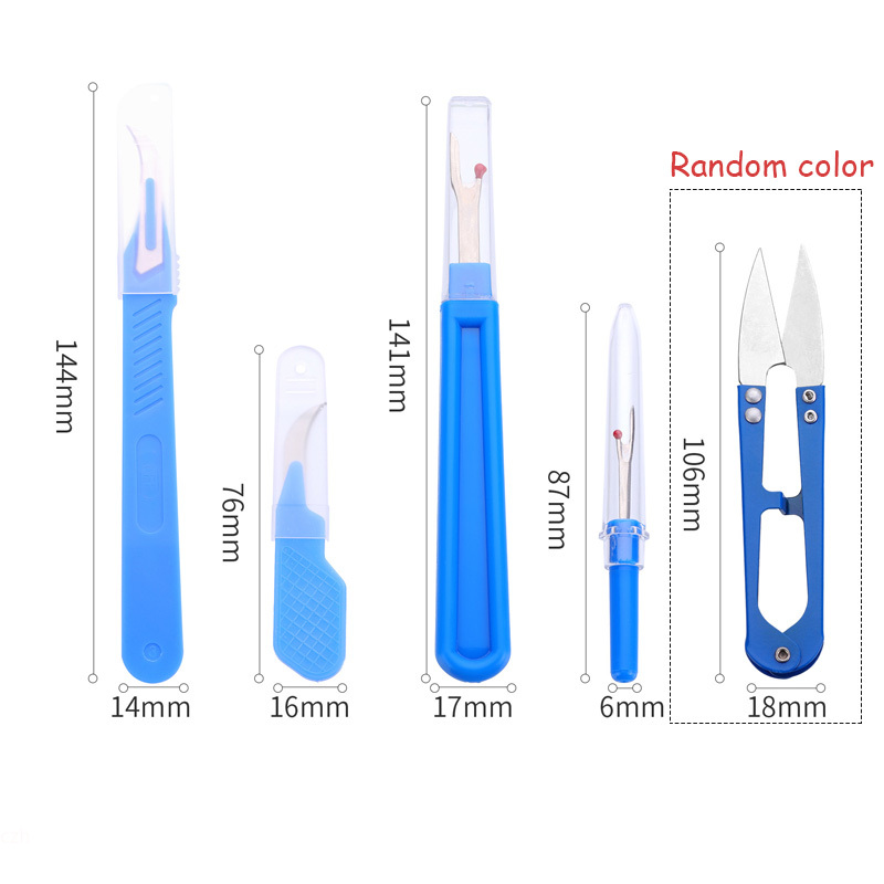 5-teiliges blaues Nähreißwerkz – Embroidery Yarn Bewertung und Preis