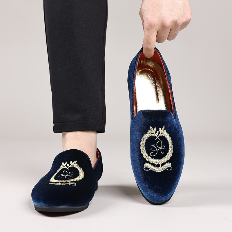 Luxuriöse Designer-Loafer, Wil – Embroidery On Leather Bewertung und Preis