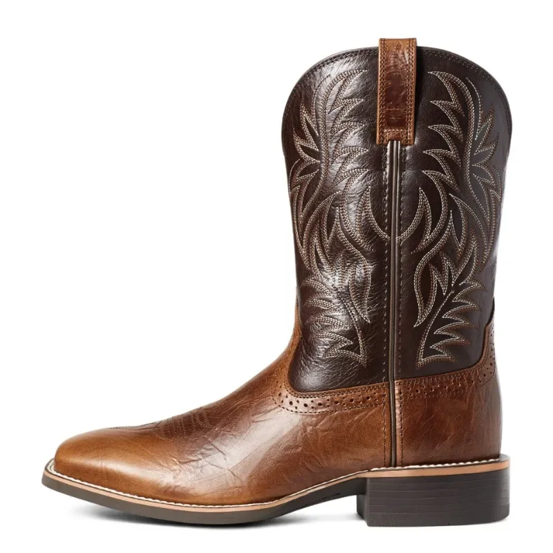 Herren Hohe Stiefel mit Sticke – Embroidery Yarn Bewertung und Preis
