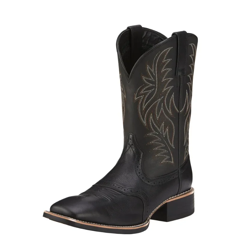 Herren Hohe Stiefel mit Sticke – Embroidery Yarn Bewertung und Preis