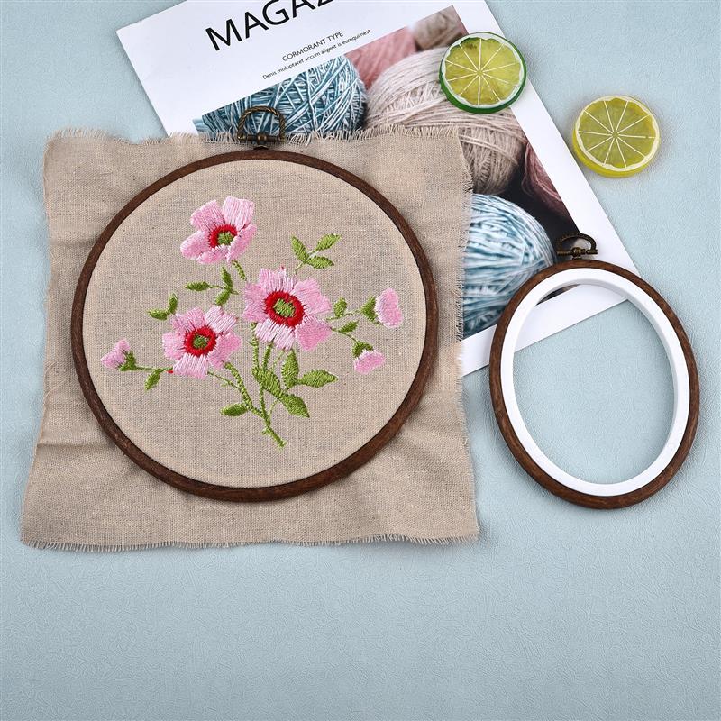 Nähwerkzeug Runde Ovale Holz-S – Embroidery Hoop Plastic Bewertung und Preis