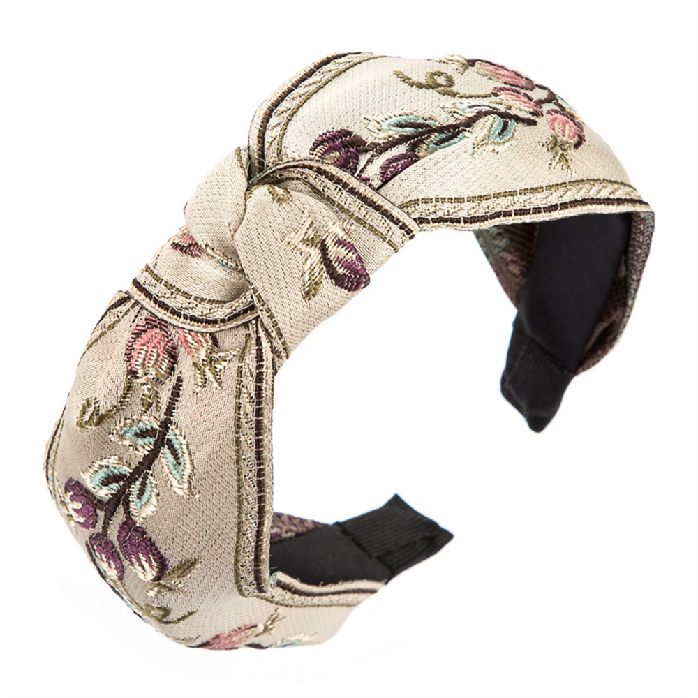 Neue Retro geknotete Stirnband – Embroidery Knot Bewertung und Preis
