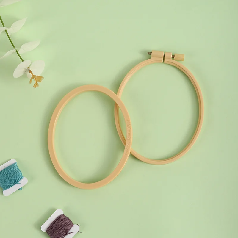 1Pcs DIY Needlecraft Kreuz Sti – Embroidery Hoop Plastic Bewertung und Preis