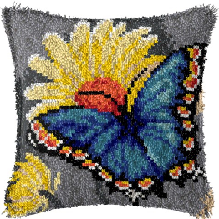 Smyrna Blumen-Riegelhaken-Set, – Printed Embroidery Kit Bewertung und Preis