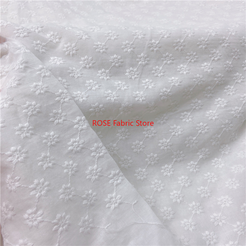 Baumwollstickerei-Ösenstoff, w – Embroidery Eyelet Bewertung und Preis