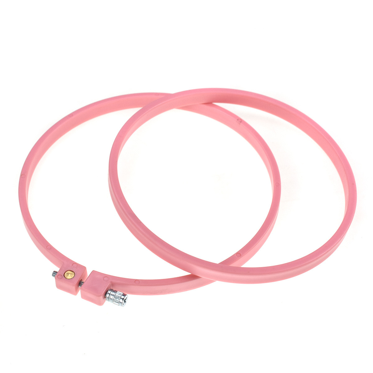 Runde Kreuzstich-Stickrahmen a – Embroidery Hoop Plastic Bewertung und Preis