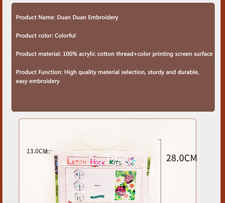 Bienenriegel-Haken-Set, Teppic – Printed Embroidery Kit Bewertung und Preis