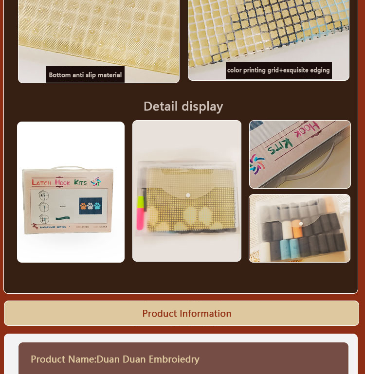 Blumen neue Riegel Haken Kit T – Printed Embroidery Kit Bewertung und Preis
