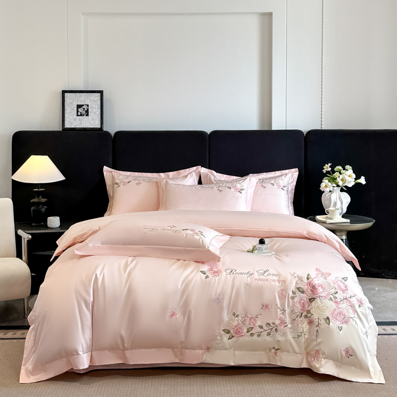 100% Baumwolle Bettwäsche-Set  – Embroidery Quilt Cover Bewertung und Preis