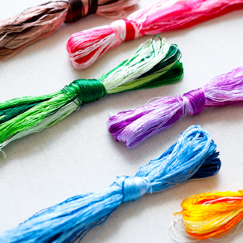 20m Suzhou Stickerei-Seidenfad – Embroidery Yarn Bewertung und Preis