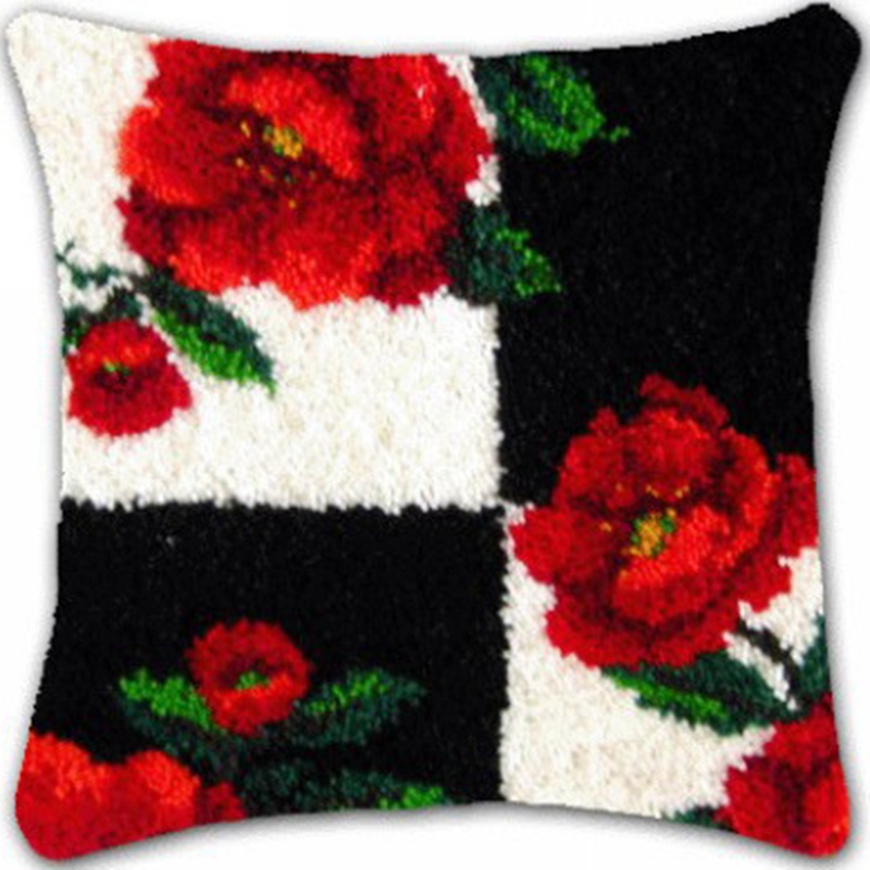 Blumen Pflanze Riegel Haken Ki – Printed Embroidery Kit Bewertung und Preis