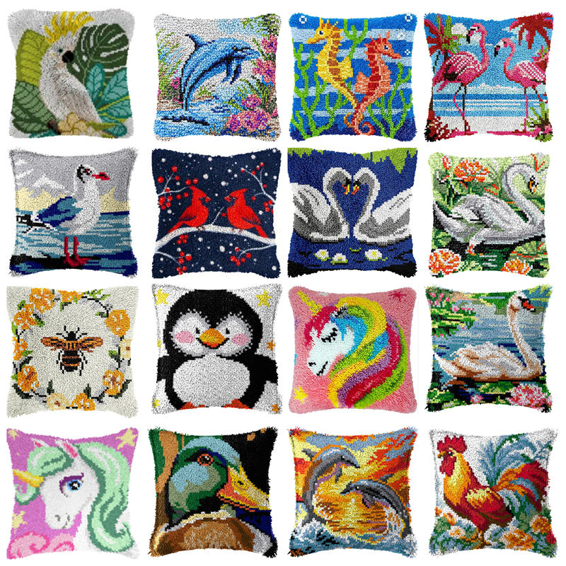 DIY Vogel Einhorn Kissen Handw – Printed Embroidery Kit Bewertung und Preis