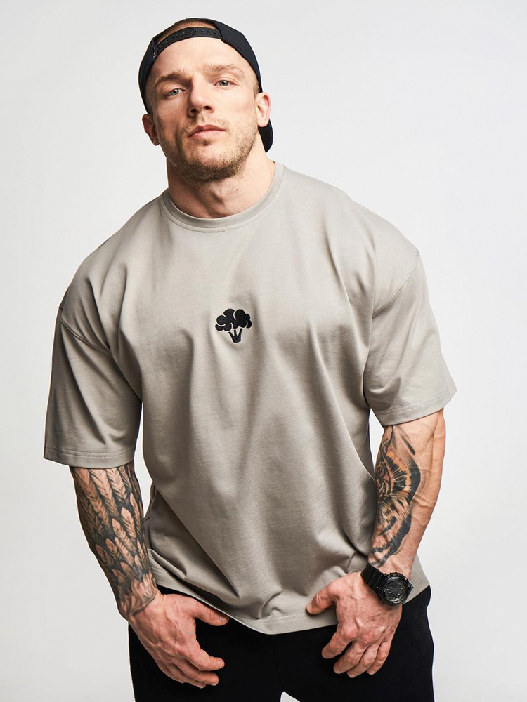 Reines Baumwoll-T-Shirt mit Ku – Embroidery Moisturizer Bewertung und Preis