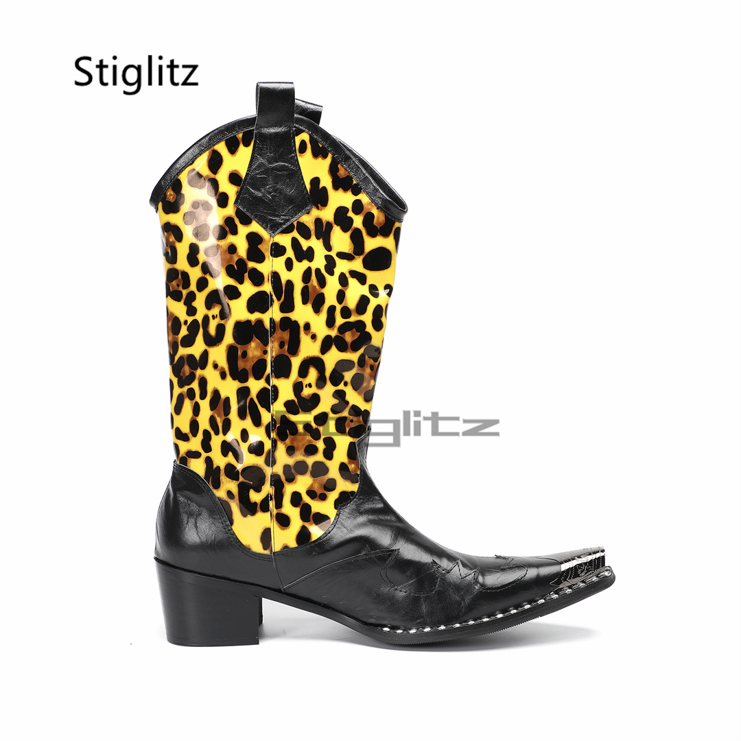 Herren-Reitstiefel mit Leopard – Embroidery On Leather Bewertung und Preis