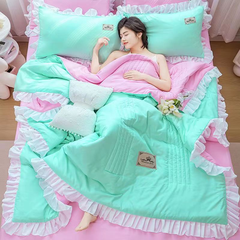 1/3Pc Koreanische Prinzessin R – Embroidery Quilt Cover Bewertung und Preis