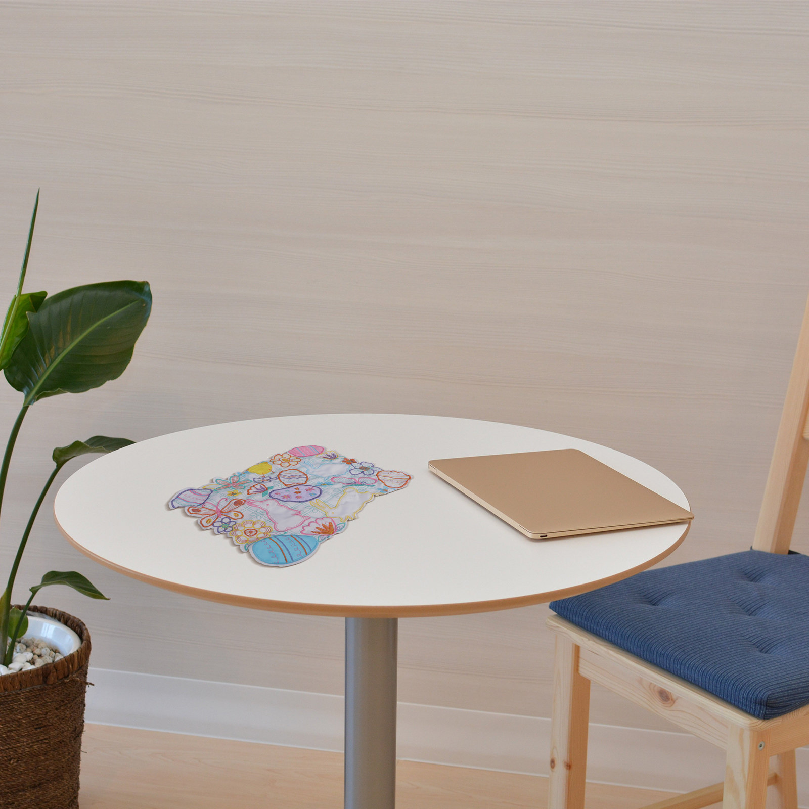 1 Stück Hasen-Osterei Tischset – Embroidery Rabbit Bewertung und Preis