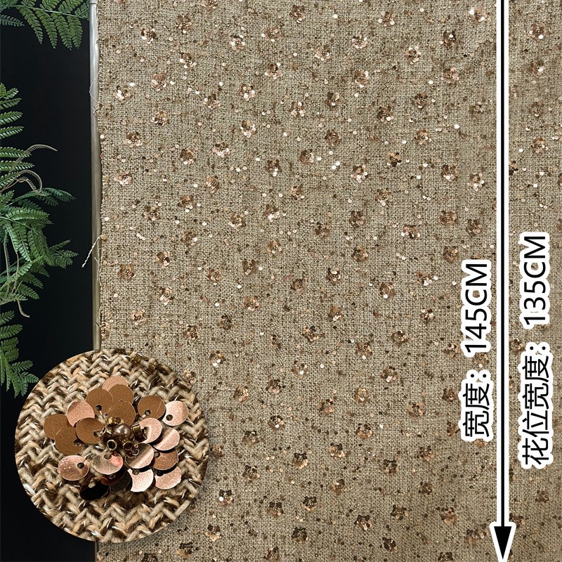 1 Yard Pailletten-Stickstoff f – Embroidery Bag Bewertung und Preis