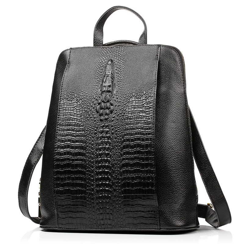 Zency Damen-Rucksack aus Kroko – Embroidery On Leather Bewertung und Preis