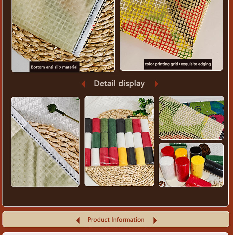 Bee Latch Hook Kit Teppich-Lei – Printed Embroidery Kit Bewertung und Preis